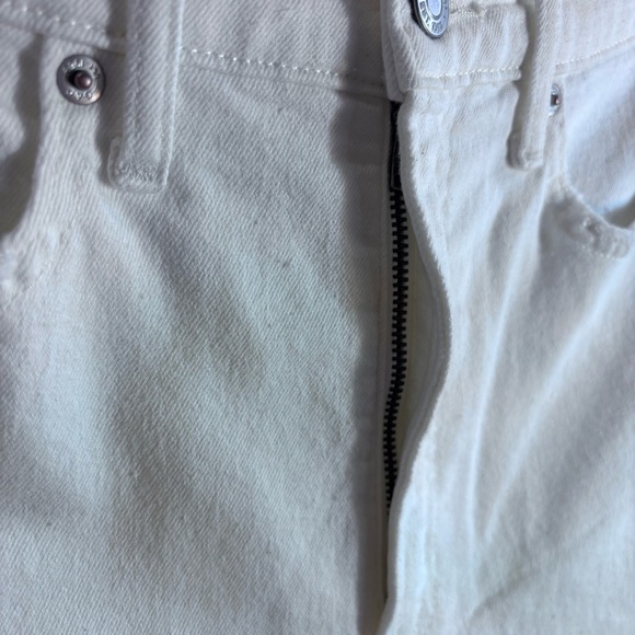 GAP Sz 29 Cigarette High Waist White Jeans NEW WITH TAGS - Picture 8 of 16